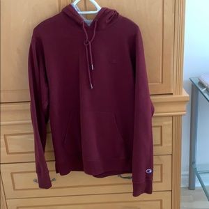 Burgundy Champion Hoodie
